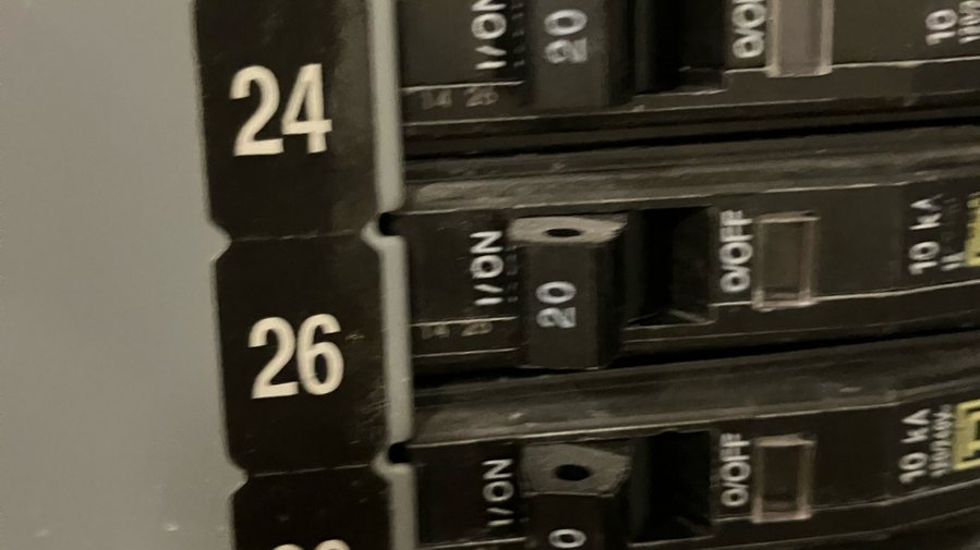 Commercial panel upgrade — circuit breakers installed by SparkWise Electric in Northern Virginia