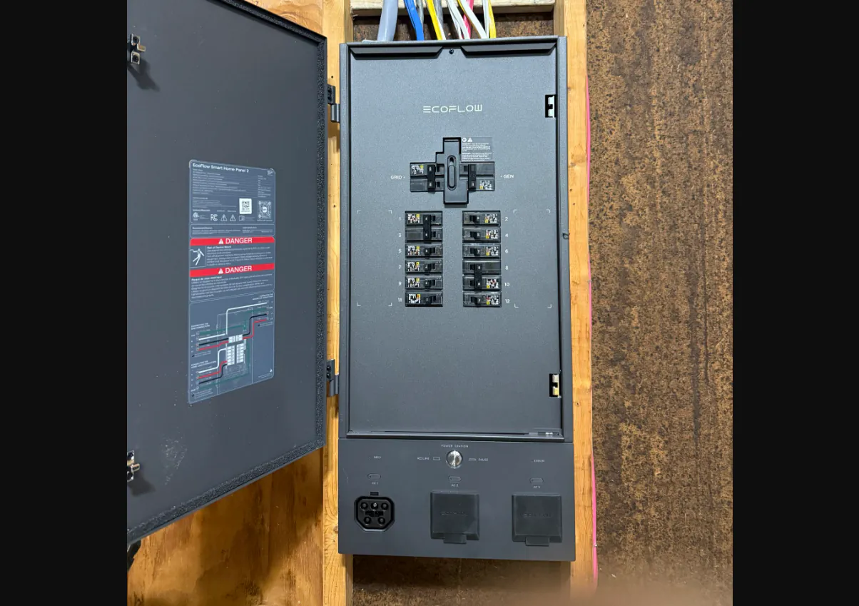 EcoFlow Smart Home Panel installation by SparkWise Electric