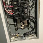 Branch circuit wiring landed in an electrical panel in Arlington VA – SparkWise Electric